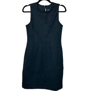 Everlane The Dream 90er Etuikleid ärmellos Reißverschluss hinten schwarz Damen Medium neu mit Etikett - Bild 1 von 12
