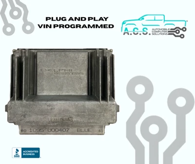 Isuzu Trooper 2000-2001 ECU/ECM 8093825860 *VIN PROGRAMADO* Foto 1 de 3