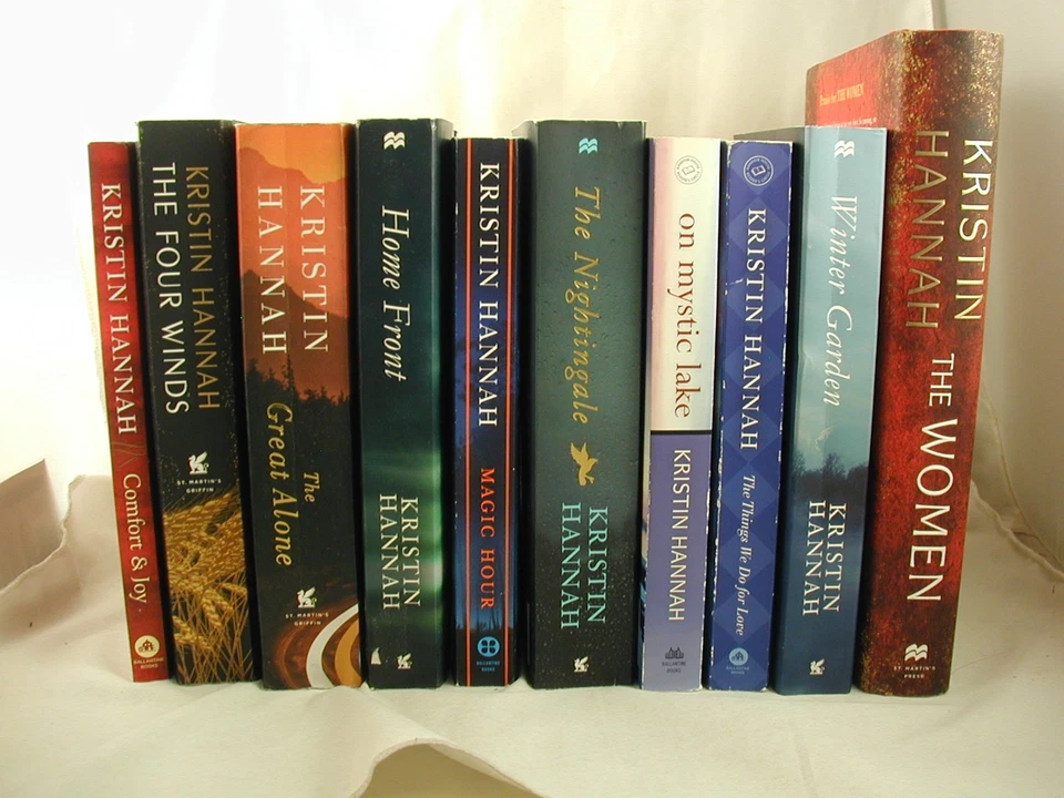 Kristin Hannah 10 Books Historical Fiction Modern Best Sellers - Image 1 of 1