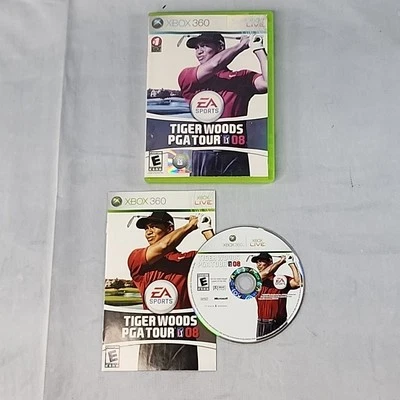 Xbox 360 - Tiger Woods PGA Tour 08 (Complete With Manual) - PAL - Image 1 of 3