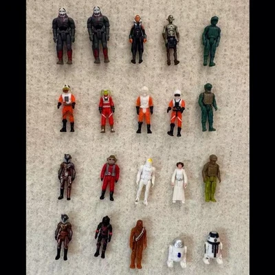 20pcs Rare Star Wars Micro Galaxy Squadron Droids Pilot Clone Trooper Figure Toy - Image 1 of 2