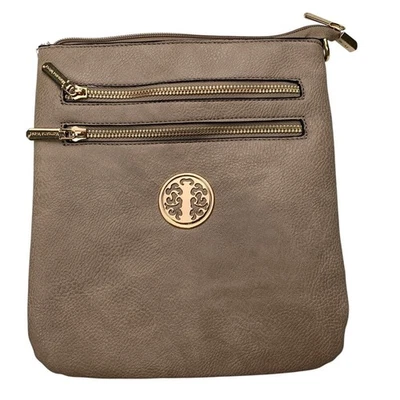 Montana West Imitación Cuero Marrón Multi Bolsillo Cremallera Bolsa Bolso sin asas Cartera Foto 1 de 4