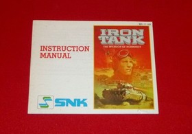 Iron Tank  (Nintendo Entertainment System, NES) Manual Only