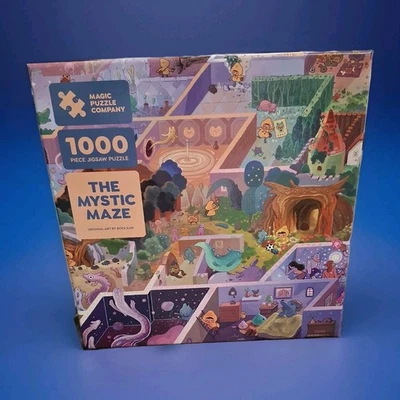 The MYSTIC MAZE 1000 pc  Jigsaw Puzzle,  NEW Sealed in the BOX. Magic Puzzle CO. - Image 1 of 3
