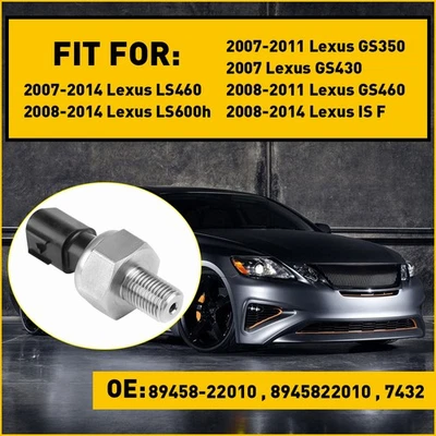 Sensor de presión de combustible para Lexus GS460 2008-11 2008-14 IS F/LS600h 2007-14 LS460 Foto 1 de 4