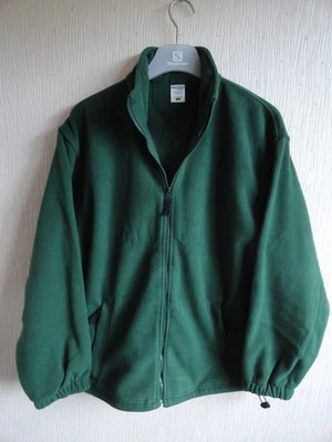 ABSOLUTE HERETAGE FULL ZIP FLEECE JACKET - SIZE M - BOTTLE GREEN - CHARITY LOT - Image 1 of 4
