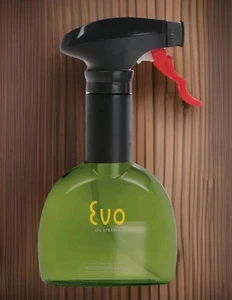 Evo Oil Sprayer Bottle Non Aerosol for Cooking Oils 8 oz + 5 Piece Accessory NEW - Picture 1 of 3