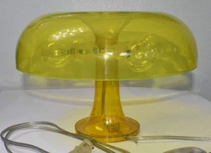 Giancarlo Mattioli for Artemide – Nessino Table Lamp Clear Yellow VTG 1970's MCM - Picture 1 of 11