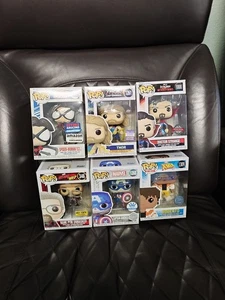 Funko Pop! Marvel 6er Pack Dr Strange X-Men 97 Captain America Thor Spider Man🔥🔥 - Bild 1 von 3