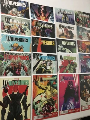 Lote de 20 cómics de Wolverines (2015) - Serie completa números de ejecución #1-20 Foto 1 de 4