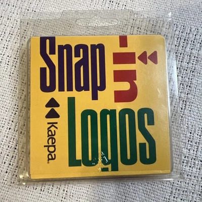 Inserciones de color para zapatos Kaepa intercambiables logotipo de alegría triángulo de colección a presión nuevas en paquete Foto 1 de 2