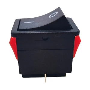 Interruptor basculante de 4 pines doble polo 20A 125VAC 22A 30A 250VAC para LR-210 - Imagen 1 de 6