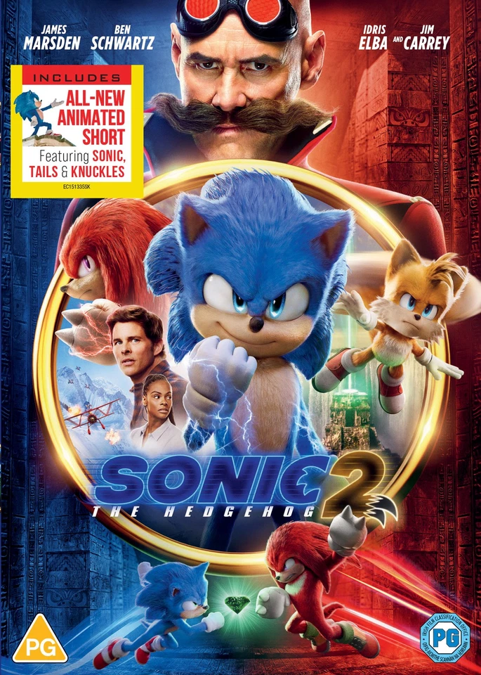 Sonic the Hedgehog 2 [PG] DVD - Image 1 of 1