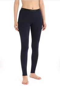 Damen Icebreaker 200 Merino Oasis Leggings Midnight Navy Größe XSmall Layering - Bild 1 von 8