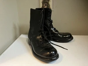 Bota de salto de combate militar vintage Biltrite para hombre talla 10 R - Imagen 1 de 10