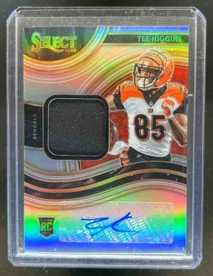 2020 Select Tee Higgins Rookie RC Jersey Prizm Auto #166/199 Bengals - Image 1 of 2