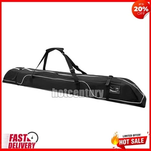 172cm Ski Bag Adjustable Ski Travel Bag Handle Waterproof for Air Travel - Picture 1 of 12