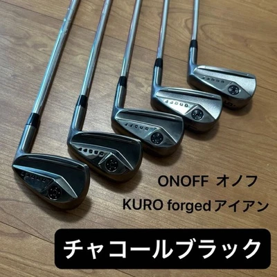 Juego de hierro forjado ONOFF KURO 5 piezas 6-PW N.S.PRO 950GH neo negro carbón Foto 1 de 4