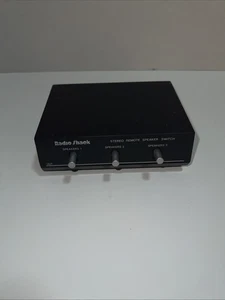 Radio Shack Stereo Fernbedienung Lautsprecher Schalter 40-125b - Bild 1 von 6