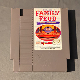 GameTek Family Feud - Nintendo NES NTSC-U/C Trivia Game w/ Manual