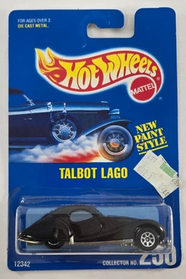 1992 Hot Wheels Talbot Lago Col. #250 (7 Spoke Hub Wheels) - Image 1 of 4