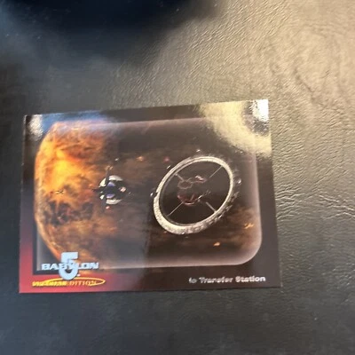 Jb9a Babylon 5 1997 Skybox Special Edition Worlds Of W3 Io Transfer Station - Image 1 of 2