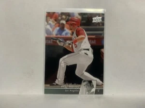 #266 Jeff Mathis Los Angeles Angels 2010 Upper Deck Series 1 Baseball Card NH - Picture 1 of 2