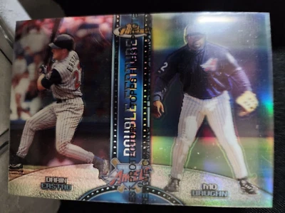 DARRIN ERSTAD MO VAUGHN REFRACTOR 1999 TOPPS FINEST #DF3 TORONTO BLUE JAYS - Image 1 of 2