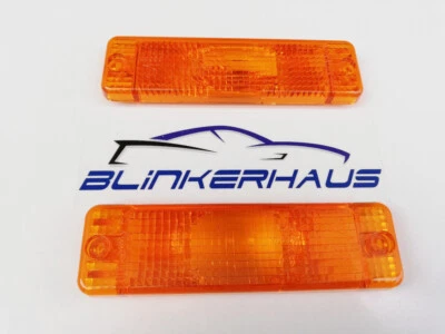 GELBE Orange Blinker VW Golf Mk 1/2 Cabrio Caddy Polo Jetta Passat Iltis Audi 50 - Bild 1 von 3
