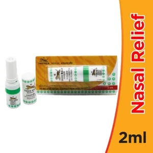 Tiger THAI Herb Balm Nasal Inhaler stick Two-way- 2ml STUFFY NOSE Congestion - Picture 1 of 2