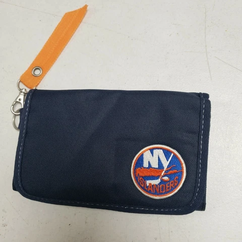 NHL New York Islanders Ribbon Organizer Wallet, Navy Cover