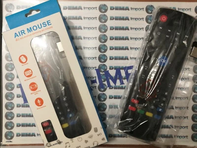 AIR MOUSE2.4G Remote Control Air Mouse Wireless Keyboard for MX3 Android Mini PC - Immagine 1 di 4