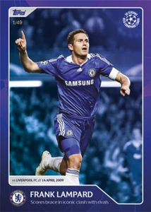 ➠ Topps Champions League 30 Seasons Celebration #49 Frank Lampard Parallel /49 - Bild 1 von 2