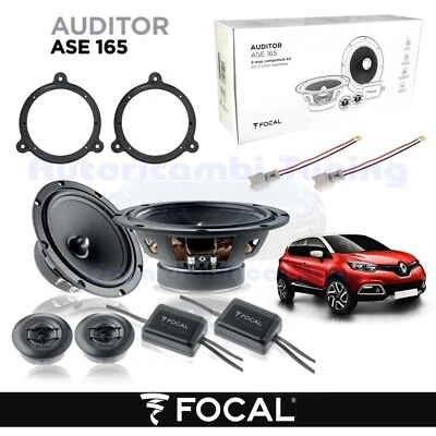 Lautsprecher Vorderseite 165mm Focal Auditor ASE165 120w für Renault Captur I - Bild 1 von 4