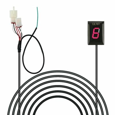 Indicador de engranajes LED rojo para Honda CBR600 CBR1100 VFR800 VTR1000 VT125C Foto 1 de 4