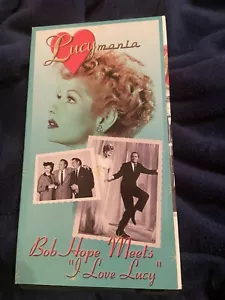 LUCYMANIA Lucille Ball 2000 Bob Hope Meets I Love Lucy VHS - Picture 1 of 5