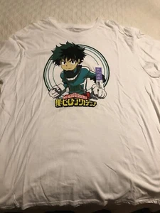 Camiseta blanca para hombre My Hero Academia - talla 2XL - NUEVA - Imagen 1 de 4