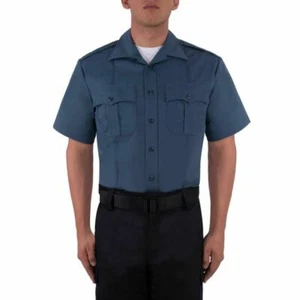 Blauer 8713-7A NJ Cotton Short Sleeve Shirt Police Uniform Duty Clothing - Picture 1 of 4
