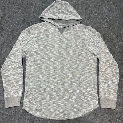 Parish Nation Hoodie Mens Large Grey Cotton Blend Pullover Sweatshirt Scallop - Image 1 of 4