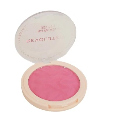 Makeup Revolution Blusher Reloaded PINK LADY Highly Pigmented Powder Blush VEGAN - Image 1 of 4