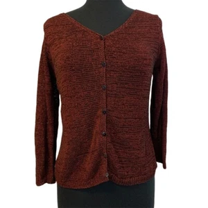 Country Road Australia Cardigan L Burgundy NWT  3/4 Sleeve - Picture 1 of 10