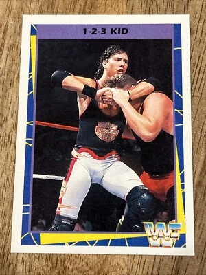 1995 WWF Merlin #96 of 180 1-2-3 Kid German - Image 1 of 2