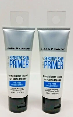 2x Hard Candy Sheer Envy 1518 SENSITIVE SKIN PRIMER Oil & Silicone Free 1.6 oz - Image 1 of 4