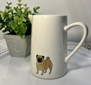 Milly Green Creamer Pitcher Or Vase Pug British Design - Picture 1 of 7