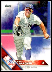 2016 TOPPS #116 BRETT GARDNER NEW YORK YANKEES - Picture 1 of 2