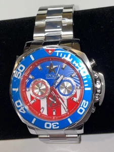 #1 EDICIÓN LIMITADA - Reloj para hombre Invicta Marvel Capitán América #1 de 4.000 - Imagen 1 de 9
