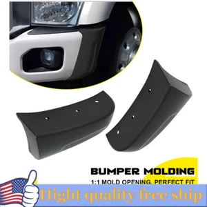 Front Bumper Step Pad Outer Molding Trim Set Fits Ford Super Duty 2011-2016 - Picture 1 of 9