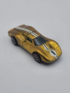 Vintage 1968 Mattel Hot Wheels Redline Ford MK IV Gold, Great Condition, Rare! - Picture 1 of 8