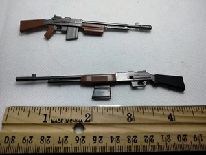 WW2 BAR Squad Support Weapon Rifle 1:12 Scale Gun Weapon Action Figure Accessory - Picture 1 of 27