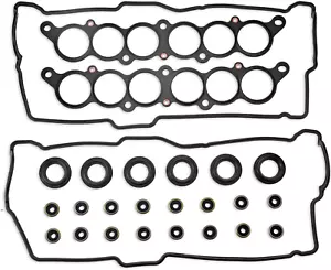 Engine Cylinder Valve Cover Gasket Set w/ Grommets For Toyota Tacoma Tundra V6 - Picture 1 of 7